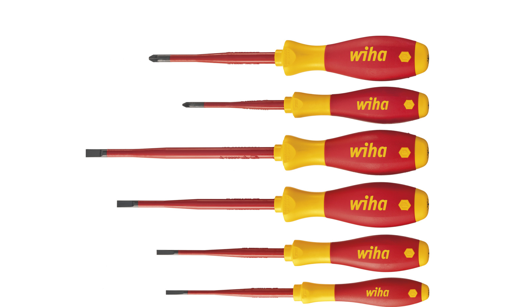 Wiha Schraubendrehersatz SoftFinish electric 3201SF ZK6 S.6tlg