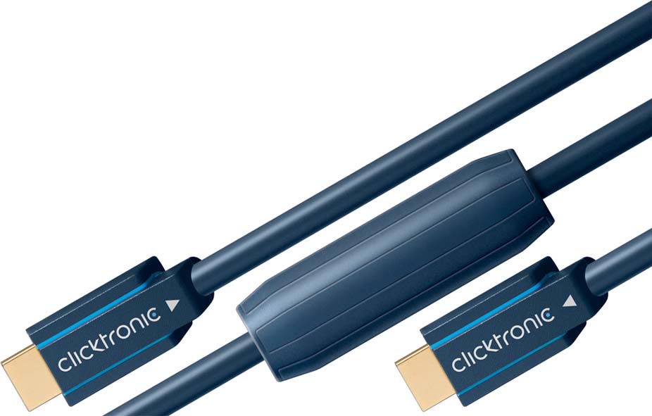 Wentronic HDMI-Kabel aktiv,Ethernet 25m,FullHD/3D-TV 70088