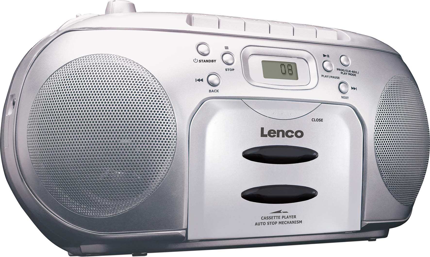 Commax Radio/CD/Kassetten-Player SCD-420 SILVER