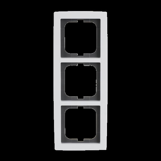 Busch-Jaeger Rahmen 3-fach studioweiß, solo 1723-84