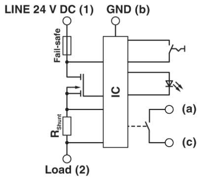 Phoenix Contact Geräteschutzschalter elektronisch CB E1 24DC/10A NO P