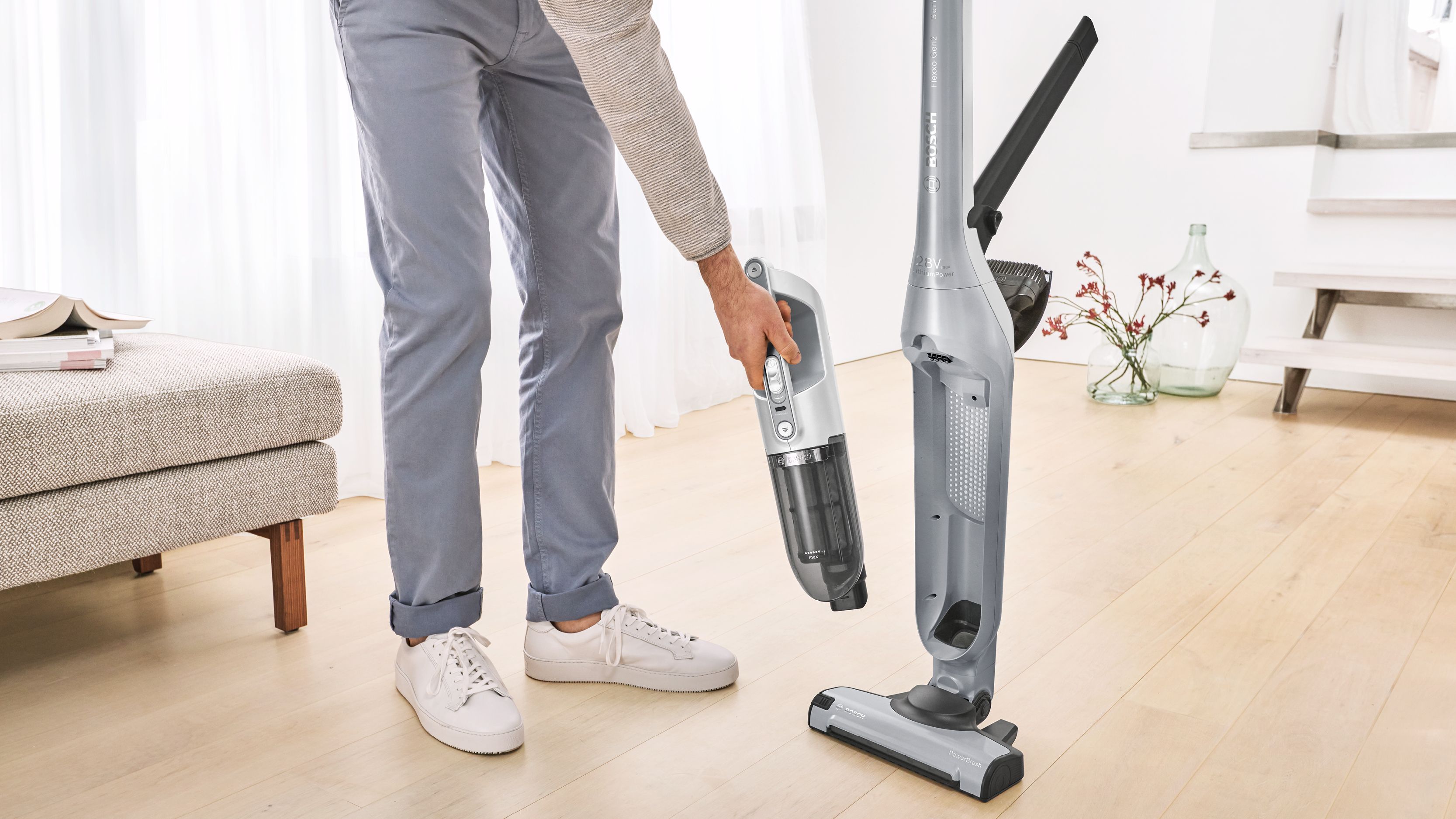 Bosch SDA Akku-Handstaubsauger 28V,2in1,Flexxo Gen2 BBH3K2801