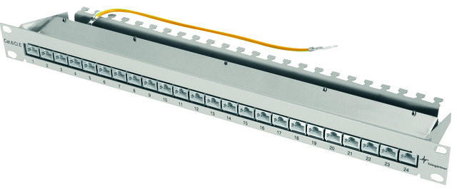 Telegärtner 19Z.Patch Panel 1HE gr MPP24-HS Cla. EA500 100007018