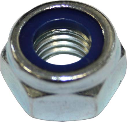 100 STK Dresselhaus Sechskantsicherungsmutter M8 m.Kunststoffring 0680/001/51 8