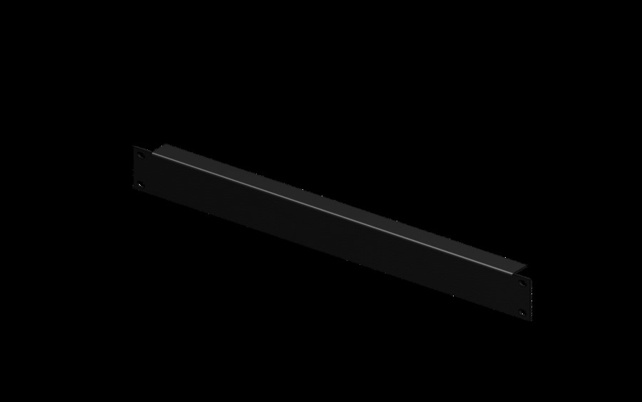 Rittal Blindpanel 1HE RAL9005 DK 7151.005 (VE2)