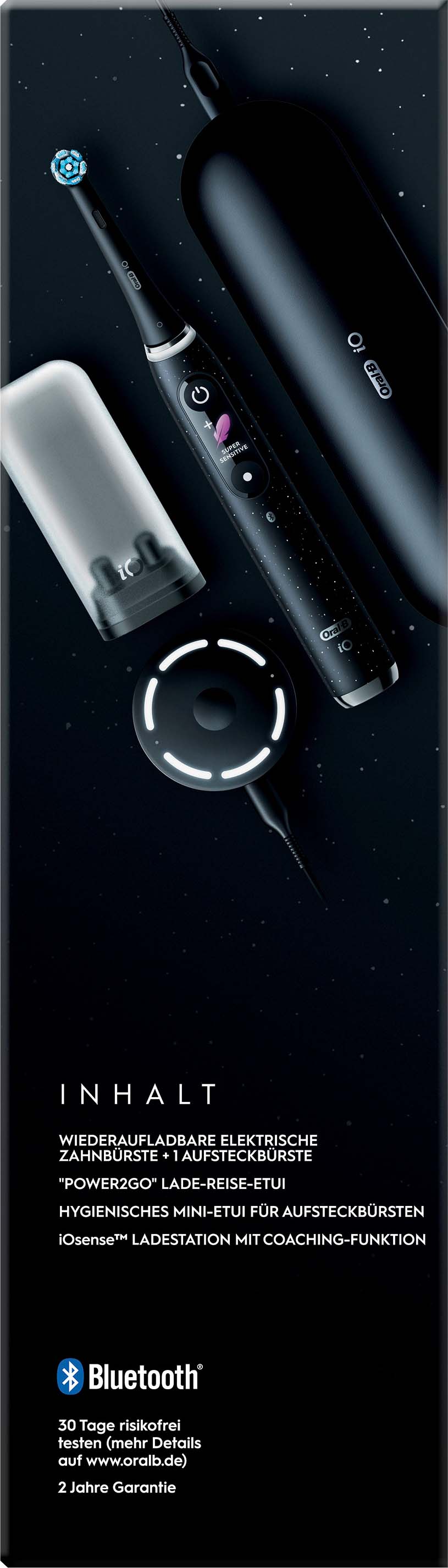 Procter&Gamble Braun Zahnbürste Magnet-Technologie iO Series 10Cosmicsw