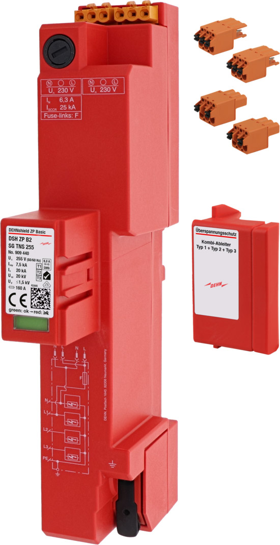 DEHN Kombi-Ableiter TN-S DSH ZP B2 SG TNS 255