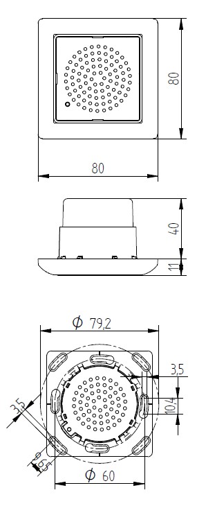 Grothe UP-Funkgong UP-FG E 230ws