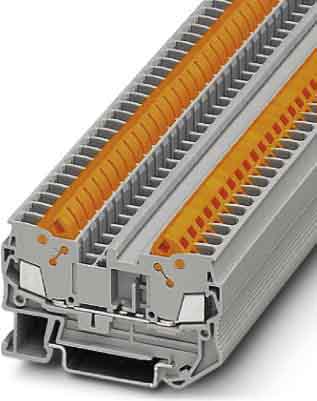 Phoenix Contact Durchgangsklemme, grau H=6,2mm 0,25-1,5qmm QTC 2,5