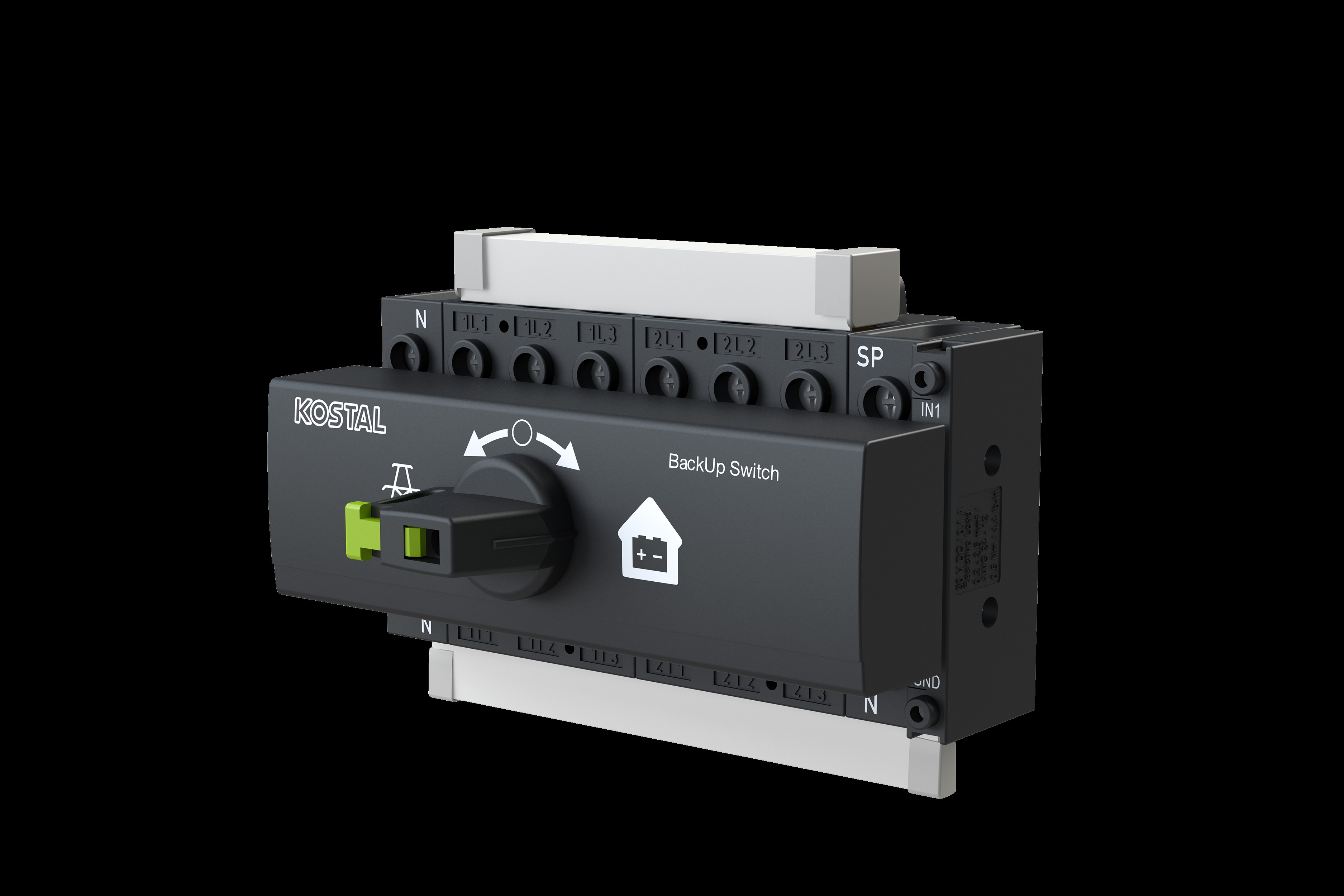 KOSTAL SolarElectric Netzumschalter 3-ph.man. Netz,Standby,Ersatz BackUp Switch G3