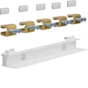 Hager Sammelschienenverbinder 5-pol.250A 12x5mm CU ZM15F Hager Sammelschienenverbinder 5-pol.250A 12x5mm CU ZM15F