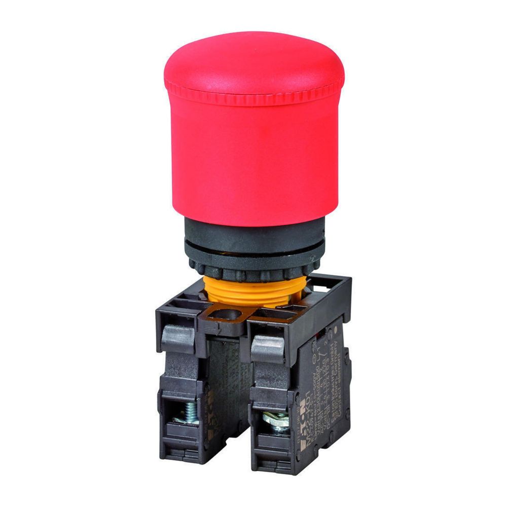Eaton (Moeller) Not-Aus-Taster 1S,1Ö, Front M22-PV/K11 Eaton (Moeller) Not-Aus-Taster 1S,1Ö, Front M22-PV/K11