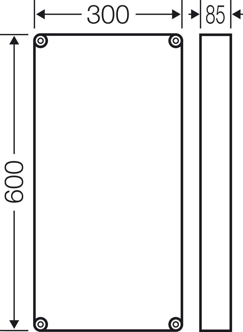 Hensel Zwischenrahmen Mi ZR 4