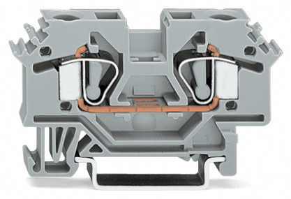 WAGO GmbH & Co. KG Durchgangsklemme 0,2-6mmq grau 282-601