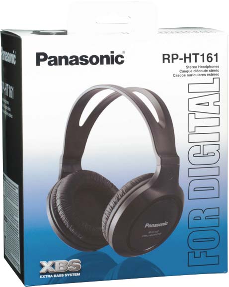 Panasonic Deutsch.CE HiFi-Monitor Kopfhörer RPHT161EK sw