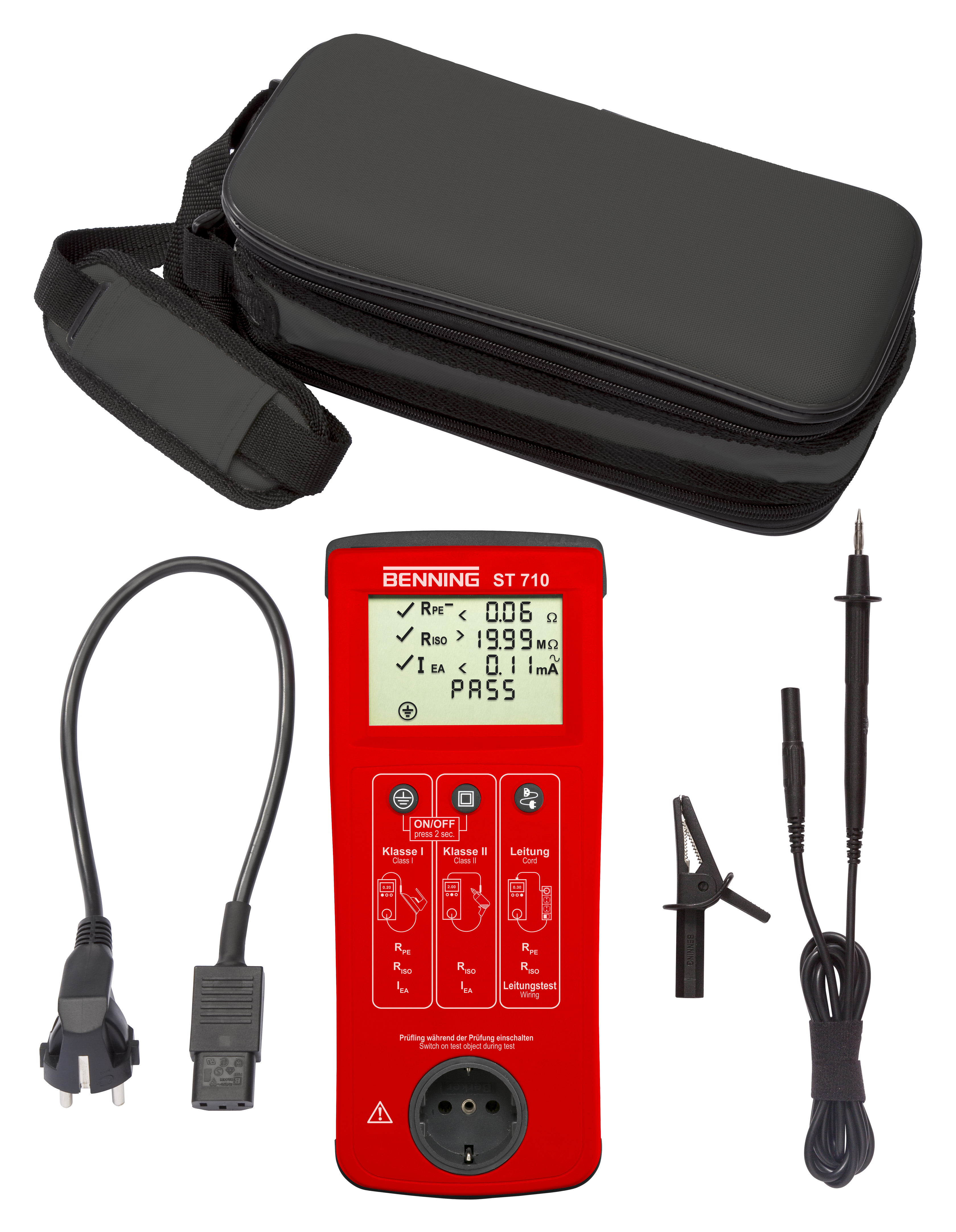 Benning Gerätetester Batt.- Betr. ST710