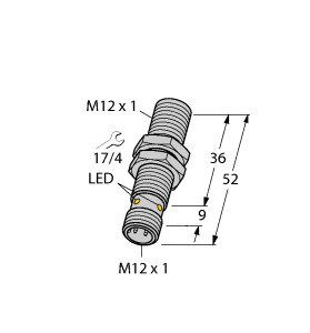 Turck Sensor induktiv BI4-M12-AP6X-H1141