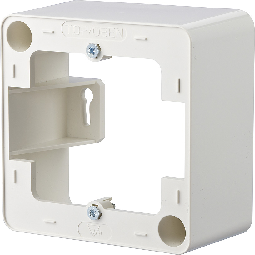 Metz Connect AP-Rahmen 43x85x85 rws 130829-4302-I