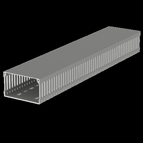 2 M Unex Verdrahtungskanal gr RAL7030 60x100 60.100.77