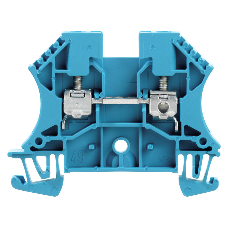 Weidmüller Durchgangsklemme 60x6,1x47mm bl WDU 4 BL
