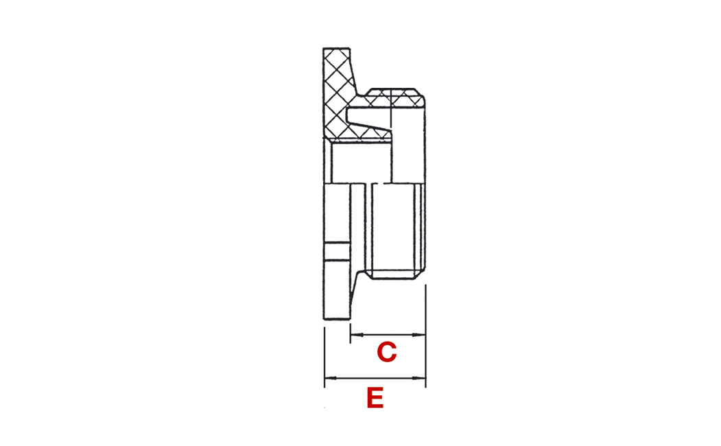 Plica Reduktion M40/M32 PA6/GFK lgr 907005443