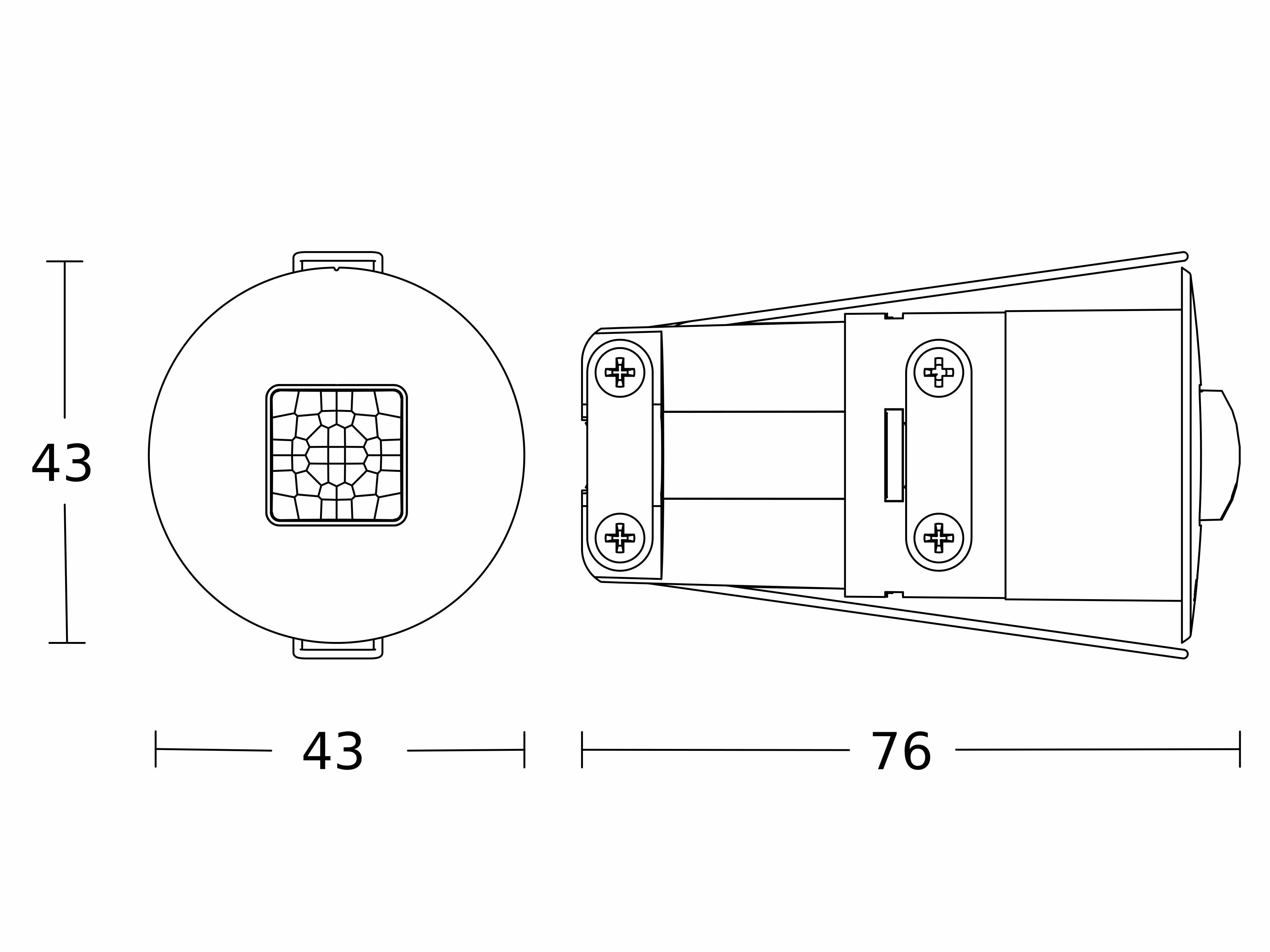 Steinel Präsenzmelder COM1 (on/off) WS DE IR QuattroMICRO COM1