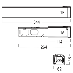 Zumtobel Group Einspeisung ws TECTON TE WH