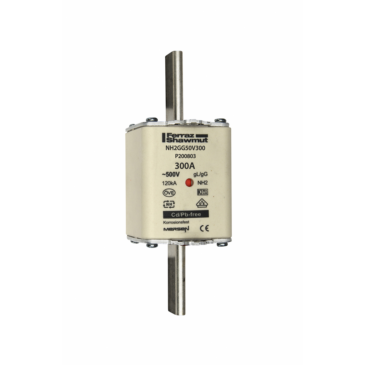 Mersen NH-Sicherungseinsatz SF Gr.2 gG 300A/500V KM NH2GG50V300