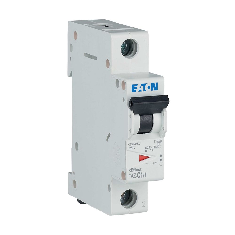 Eaton (Moeller) Leitungsschutzschalter C 1A, 1p FAZ-C1/1