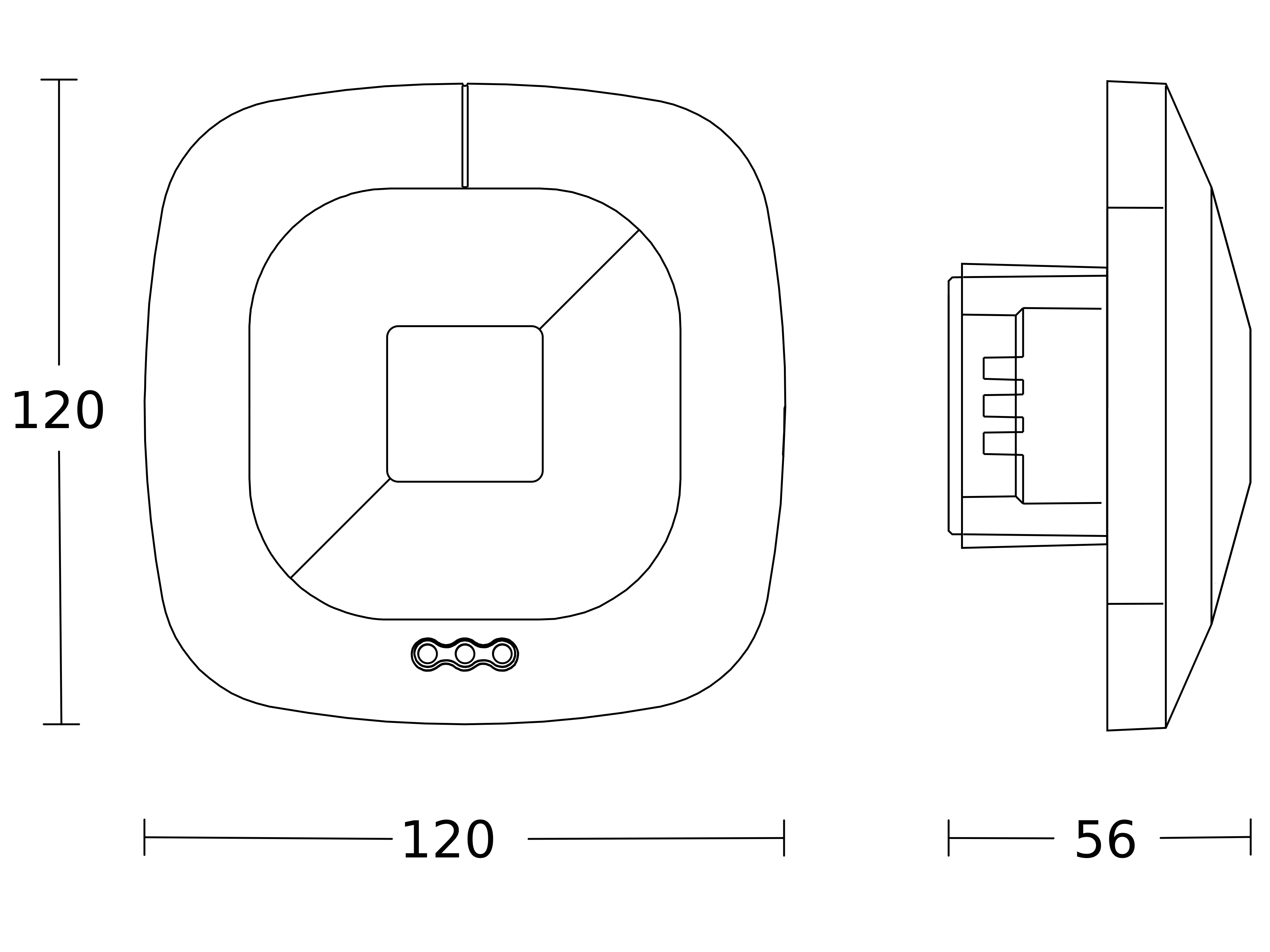 Steinel Präsenzmelder KNX HF 360 UP WS KNX