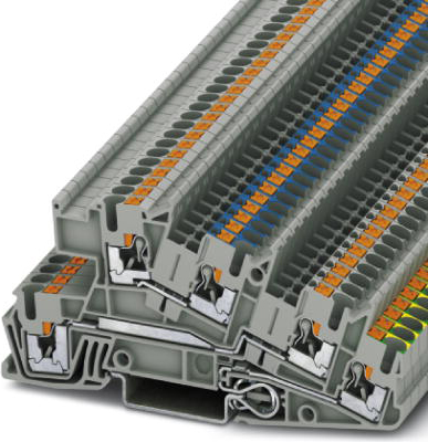 Phoenix Contact Inst.schutzleiterklemme 0,14-4qmm PTI 2,5-PE/L/N