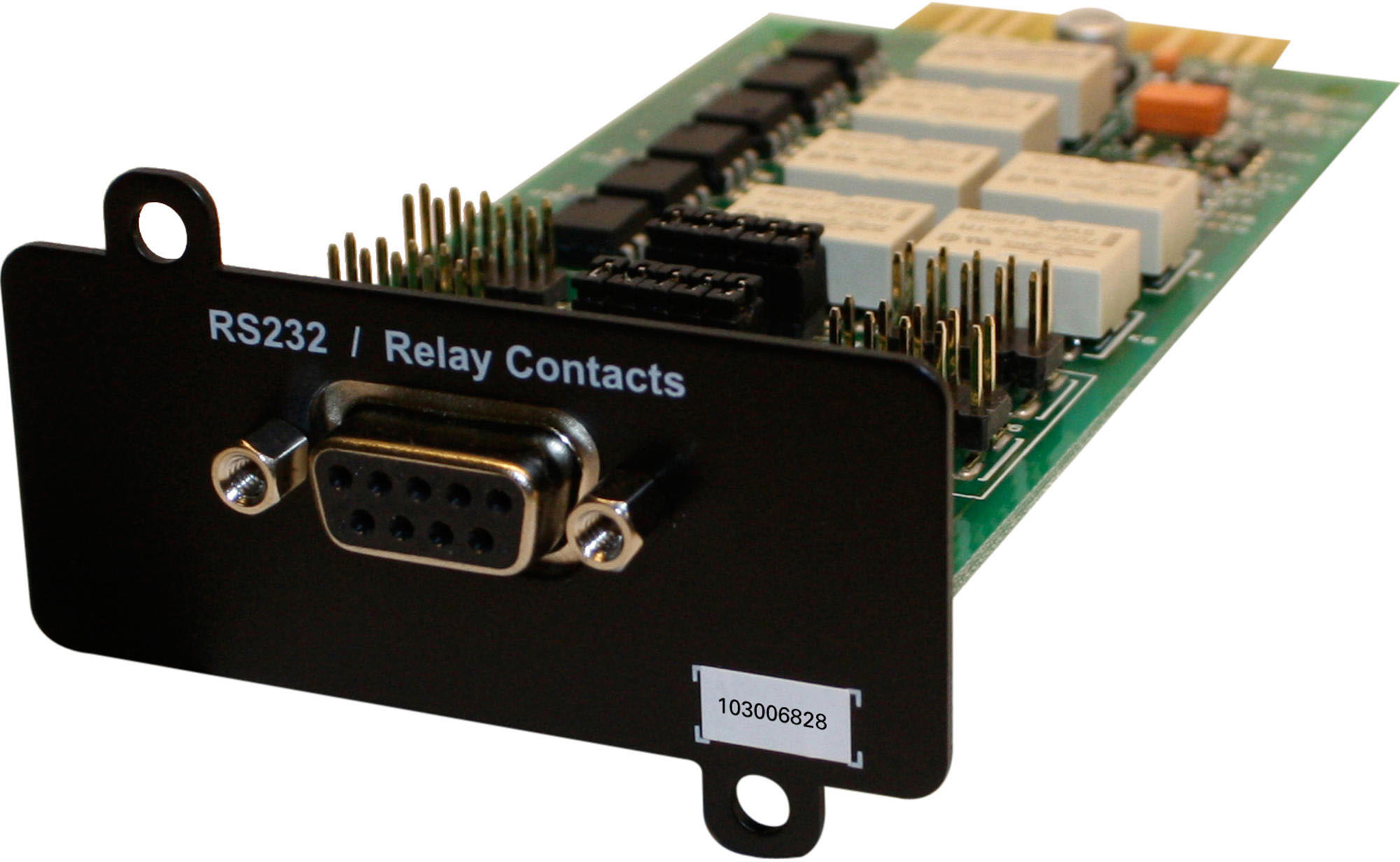 Eaton Management Card Contacts u RS232/Serial Relay-MS Card