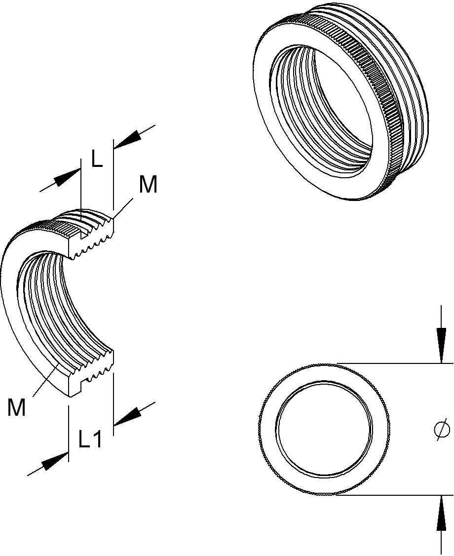 Kleinhuis Reduzierring 44M2016