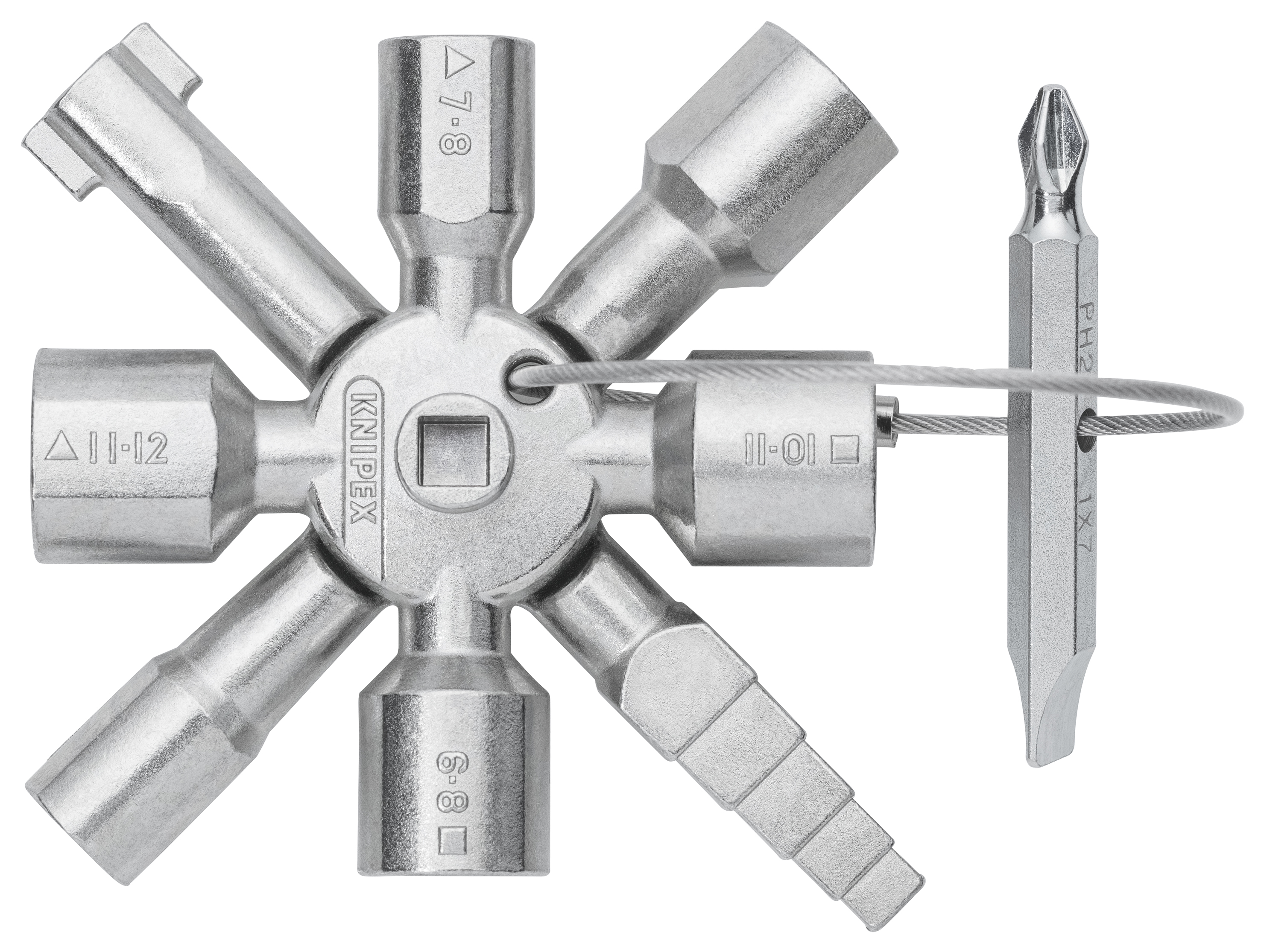 Knipex-Werk TwinKey für Absperrsys. 92mm 00 11 01