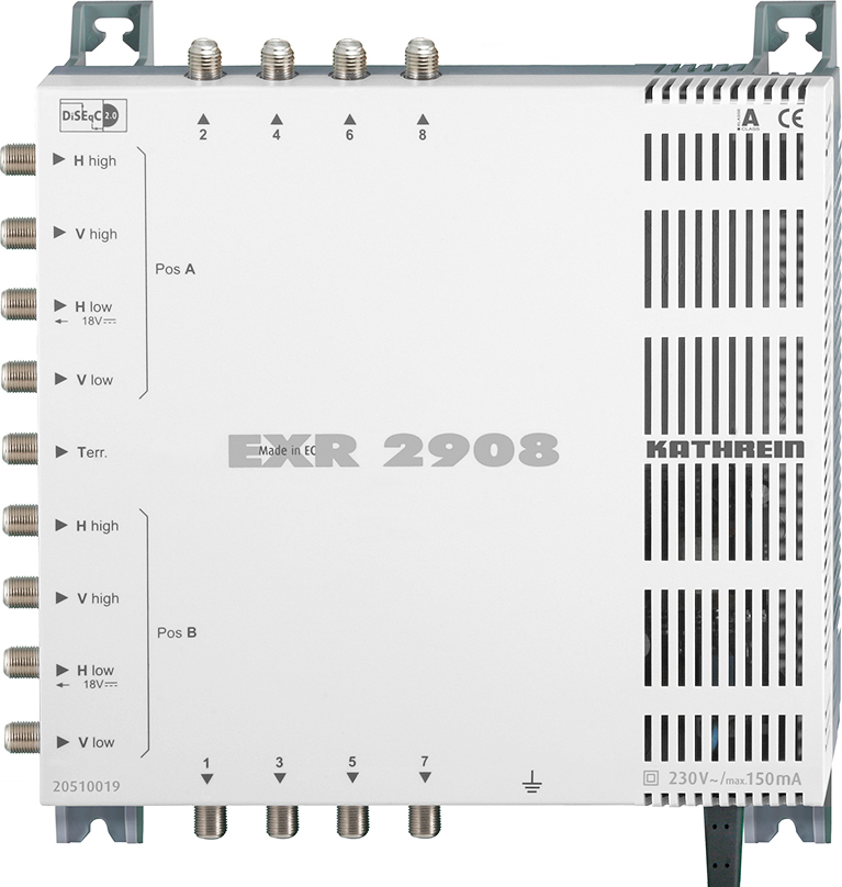 Kathrein Kaskaden-Multischalter EXR 2908