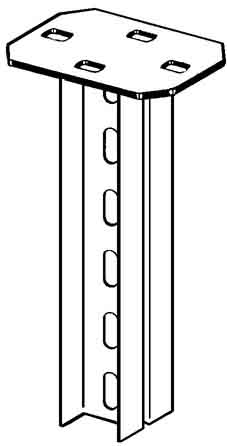 Niedax Hängestiel HDUF 50/800