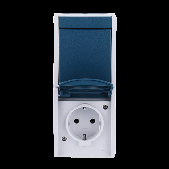 Busch-Jaeger Kombination Steckd.+We.schalter 2601/6/20 EW-53
