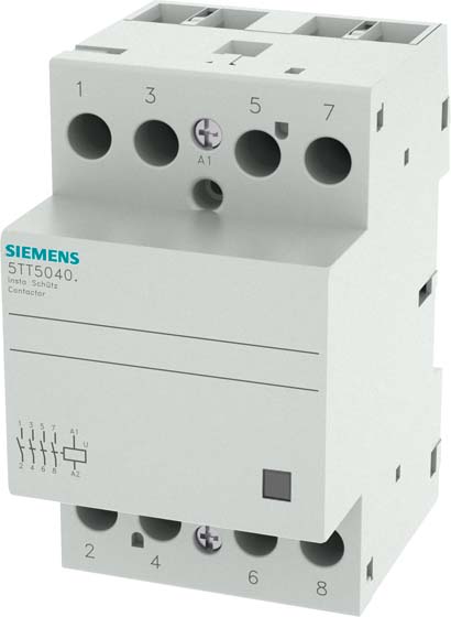 Siemens Dig.Industr. Installationsschütz 40A,4S,230VAC 5TT5840-0