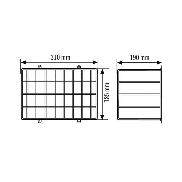 ESYLUX ESYLUX Schutzkorb für SLB SLB 21 BASKET GUARD