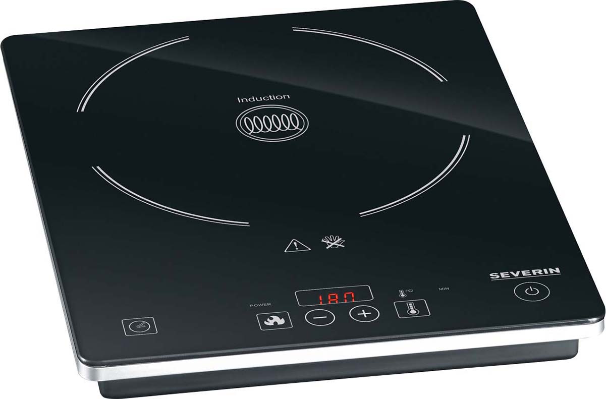Severin Induktionskochplatte 2000W KP1071 sw