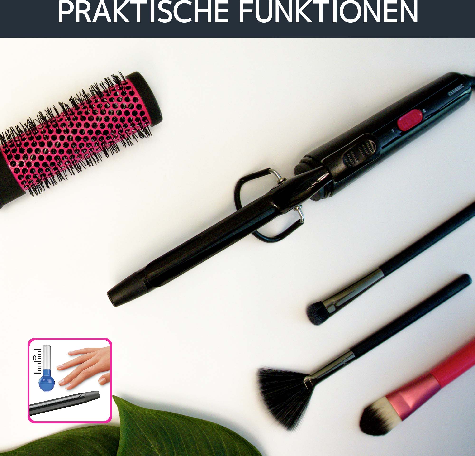 Groupe SEB WMF Frisierstab Curling Tong Basi CF2119 sw