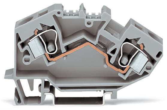 WAGO GmbH & Co. KG Durchgangsklemme 0,2-10mmq grau 784-601