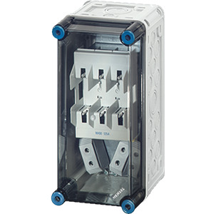 Hensel Sicherungsgehäuse NH00 3p. 125A+PE+N Mi 4150