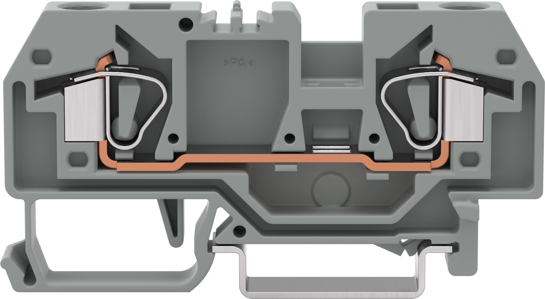 WAGO GmbH & Co. KG Durchgangsklemme gr 0,2-6qmm 282-901