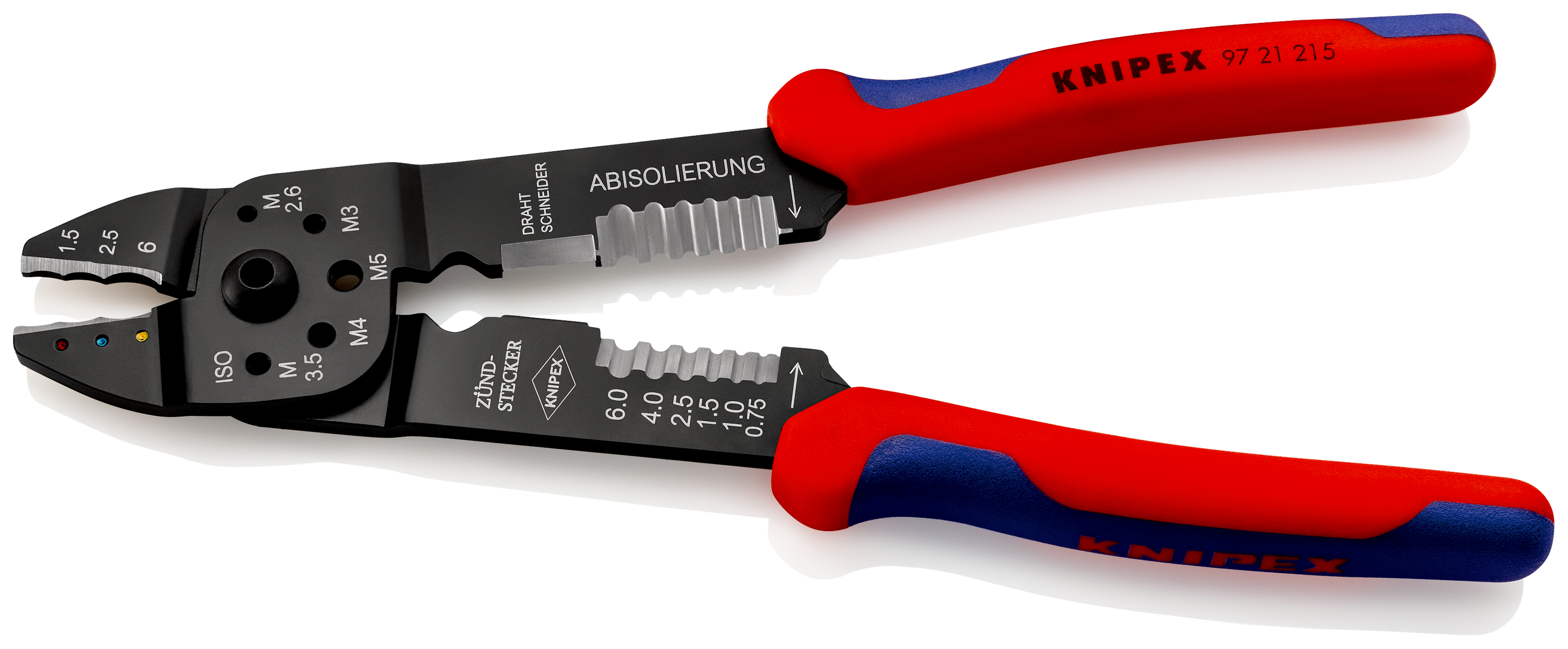 Knipex-Werk Crimpzange 230mm 97 21 215