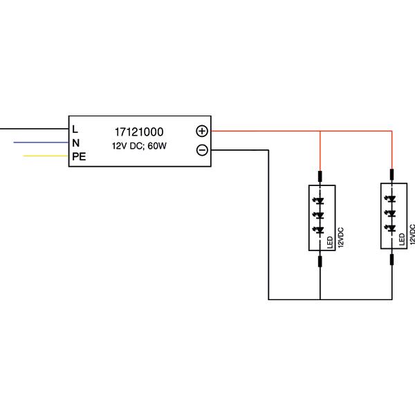 Brumberg Leuchten LED-Netzgerät IP67 12V 60W max. 5A 17121000