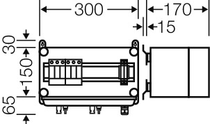 Hensel PV-GAK mit ÜSE Mi PV 1122