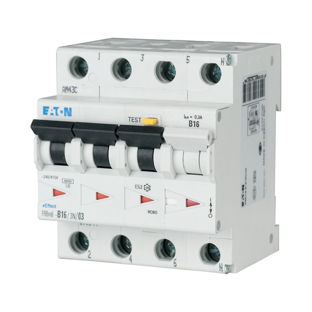 Eaton (Moeller) FI/LS-Schalter B16A, 30mA FRBM6-B16/3N/003-A