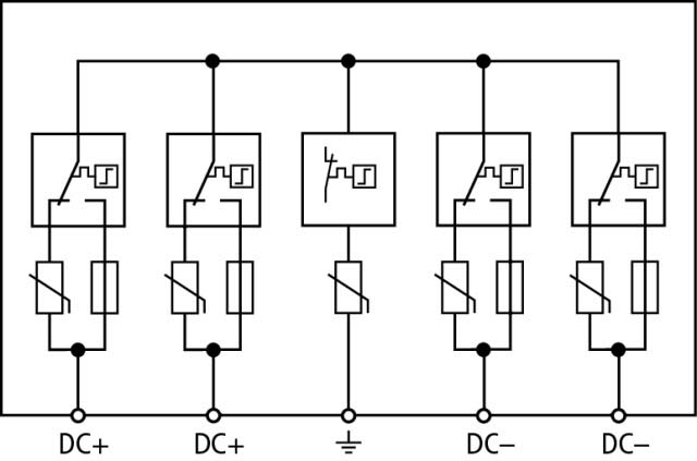 DEHN Überspannungs-Ableiter Typ 2 DEHNcube DCU YPV SCI 1000 2M