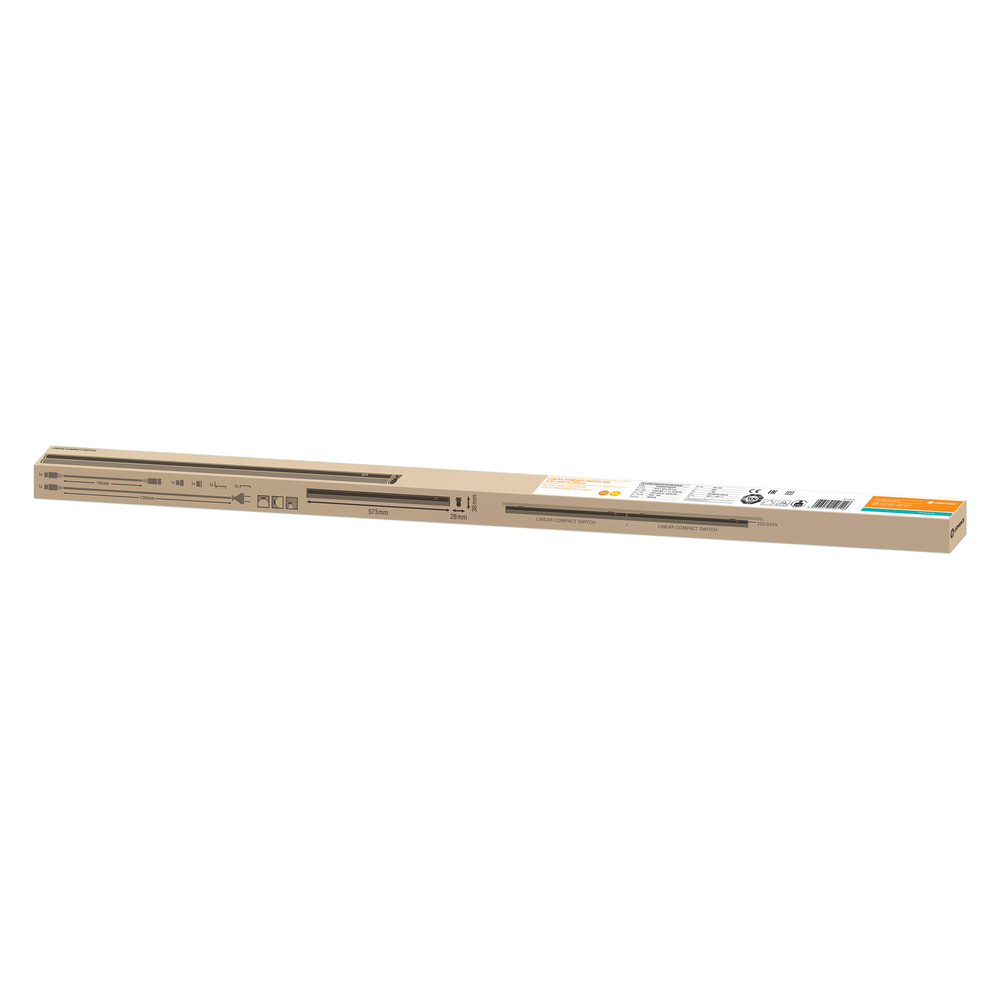 Ledvance LED-Lichtleiste m.Schalter 3000K LNCOMPSWITCH6008W 3K